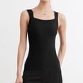 thumbnail image 1 of SHIXIAOO Women's Body Shaping Vest Seamless Square Neck Compression Top Body Shaping Warm Vest, 1 of 3