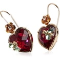 thumbnail image 2 of Hongchun Boucles d'Oreilles Pendantes Cœur en Pierre Johnson, 2 of 3