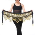 thumbnail image 4 of Maoww Belly Dance Waist Chain Black Gold, 4 of 9