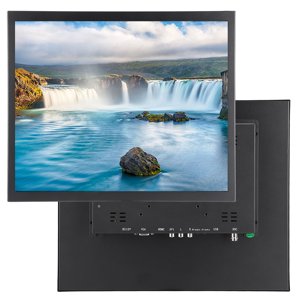 Moniteur Résistant Monitor intégré Facile à installer TFT Écran PC Pour les caméras de surveillance EU Connecteur