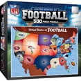 thumbnail image 1 of Masterpieces Puzzle Company NFL - League Map 500 Piece Jigsaw Puzzle, 1 of 3