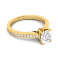 thumbnail image 2 of 3/4ctw Diamond Engagement Ring in 10k  Yellow Gold, 2 of 2
