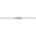 thumbnail image 4 of Chaîne Ronde Franco en Argent Sterling 925 0.95mm 18 Pouces, 4 of 5