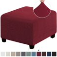 thumbnail image 2 of Housse de Sofa en Polyester Protectrice Réversible Extensible Housse de Canapé pour Salon Meubles Maison Durable Lavable Douce Confortable, 2 of 5