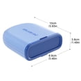 thumbnail image 2 of Odorless Mouth Guard Case,Retainer Case with Vent Holes, Mouth Guard Case Dental Storage Container,Easy To Clean & Easy To Carry，Blue, 2 of 7