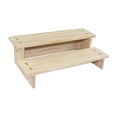 thumbnail image 3 of Xuanheng Wood Display Riser Collectibles Display Stand for Ornaments Crafts Apartment 2 Layer 30cm, 3 of 8