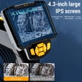 thumbnail image 4 of ,Snake Camera 1080p Waterproof Nebublu Camera 2mp Ip67 Built-in 2000mah Borescope Camera Cable 2 1080p Screen Snake Camera 1/5/10m Ip67 Waterproof 1/5/10m Cable Handheld 4.3 Inch, 4 of 7
