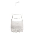 thumbnail image 5 of SHIXIAOO Ensemble Jupe pour Femmes Robe Décontractée Sans Manches avec Mini Jupe Tenue pour Usage Quotidien et Loisirs Ensemble Polyvalent 2 Pcs Shorts de Bain Grande Taille Jupe de Costume d'Affaires pour Femmes Filles Longues, 5 of 5
