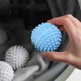thumbnail image 4 of 6 Pcs Balles de Sécheuse Réutilisables, Assouplissant pour Tissus, Réduit les Rides, Fournitures de Nettoyage Durables pour Lessive Douce, Balles de Sécheuse Écologiques, Balles de Sécheuse Réutilisables pour Séchage à la Machine, $BS$3, 4 of 9