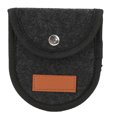 thumbnail image 2 of Plectrum Holder Case, Wool Felt Anti-Falling Guitar Pick Bag Pouch Durable Portable  For Storage Black,Grey, 2 of 8