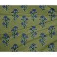 thumbnail image 4 of oneOone Polyester Lycra Fabric Leaves & Floral Block Print Sewing Fabric BTY 56 Inch Wide, 4 of 4