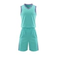 thumbnail image 1 of Boys' Fast - Drying Sport Outfit: Breathable Sleeveless Shirt & Basketball Shorts Set, 1 of 6