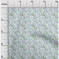 thumbnail image 2 of oneOone Rayon Light Mint Green Fabric Floral Craft Projects Decor Fabric Printed By The Yard 56 Inch Wide, 2 of 4