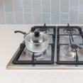 thumbnail image 2 of Multi-function Milk Pot Non-stick Saucepan Covered Cooking Pot Stovetop Milk Pot Food Heating Pot, 2 of 8