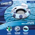 thumbnail image 2 of Bestway CoolerZ Rapid Rider 53 Pouces Bouée de Piscine Gonflable pour Lac avec 2 Porte-Gobelets, Bleu, 2 of 12