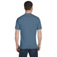 thumbnail image 2 of Hanes T-shirt à Manches Courtes pour Hommes 5,2 oz, L, Bleu Denim, 2 of 3
