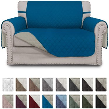 CHOK 2024 Reversible Sofa Slipcover Water Resistant Couch Cover  Sofa Size  Gray/Light Gray