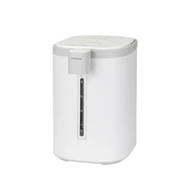 CUCKOO CWP-A501TW 5-Liter Hot Water Dispenser & Warmer with 4 Operating Modes, Chlorine Evaporation, Child Lock Function (White/Gray)