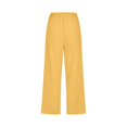 thumbnail image 5 of Women Comfortable High Waisted Wide Leg Pants Drawstring Elastic Trousers Comfy Straight Leg Long Pants With Pockets, 5 of 5