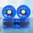 thumbnail image 3 of 4 Pcs Roues de Planche à Roulettes Cruiserboard 78A, Ensemble de Roues de Remplacement, Roulements de Roulements de Remplacement pour Longboard Pennyboard Fishboard, Bleu Foncé, 3 of 8