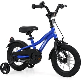 Amiremplie VELO ENFANT Vélo pour enfants 16 pouces avec roues d'entraînement, hauteur réglable pour garçons et filles Blanc - Sport