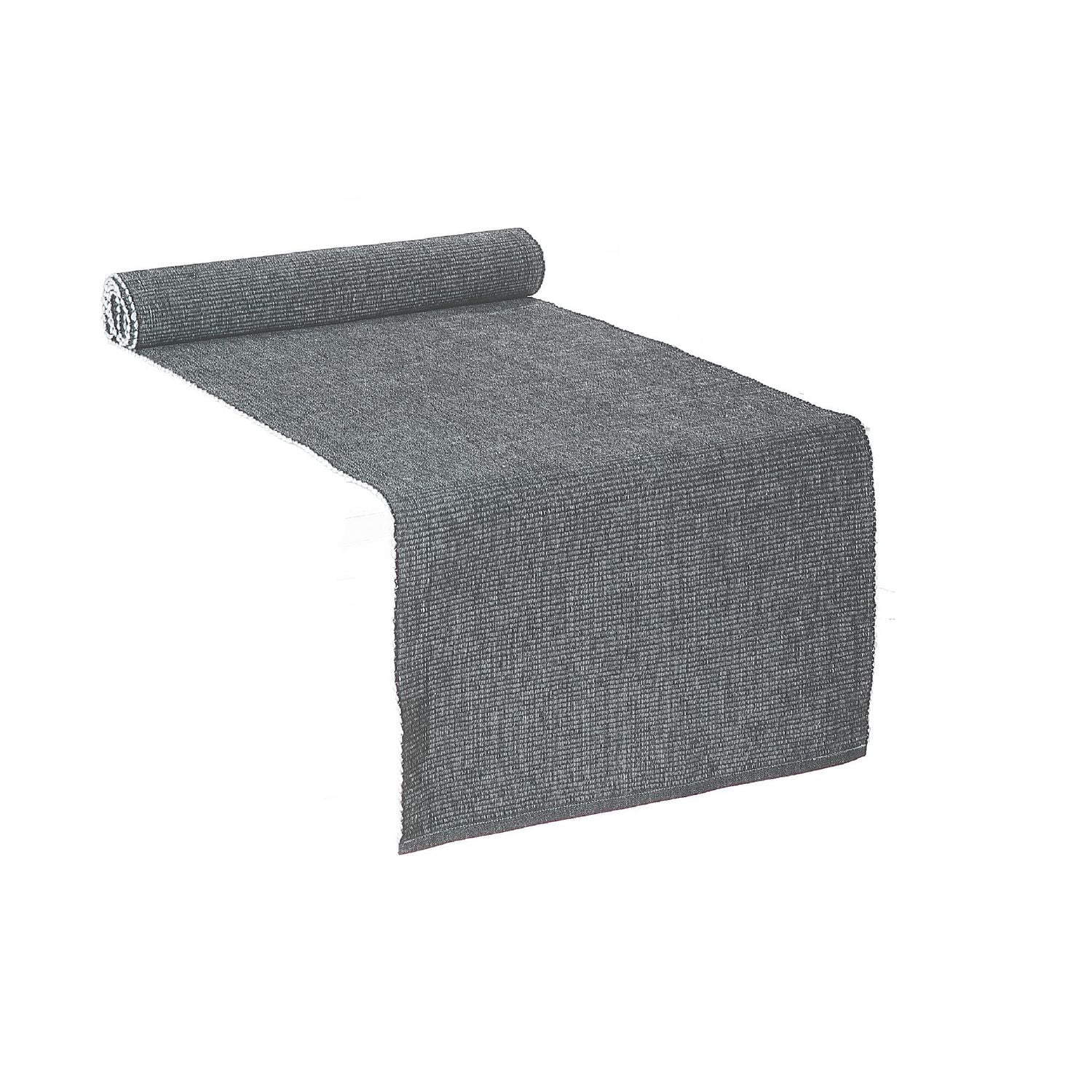 Runner De Table À Côtelé Chambray (Rouge) - Ensemble 2