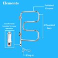 thumbnail image 2 of WarmlyYours TW-E4PCP Towel Warmer Elements 4-bar, 2 of 5