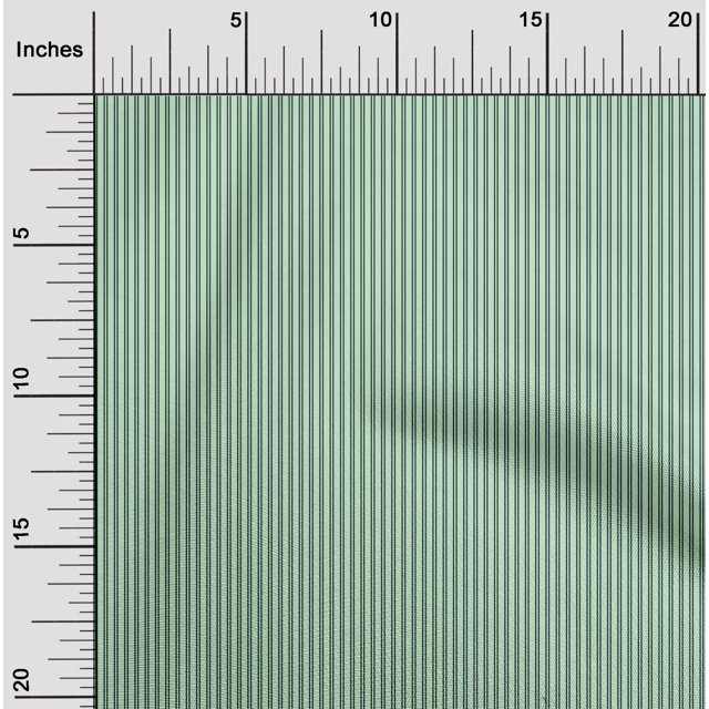 oneOone Tissu Georgette Viscose à Rayures Verticales Imprimé 1 Yard 42 Pouces de Large