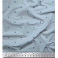 thumbnail image 2 of Soimoi Polyester Crepe Fabric Floral Block Panel Print Sewing Fabric Yard 52 Inch Wide, 2 of 3