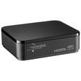 thumbnail image 3 of RocketFish 2-Port 4K Ultra HD HDMI Splitter (RF-G1603-C) | Seamless Dual Display Streaming – Black, 3 of 5