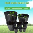 thumbnail image 1 of 50/100pcs Plastic Seedlings Starter Pot Plants Nursery Pots for Germination Seedling, 1 of 7