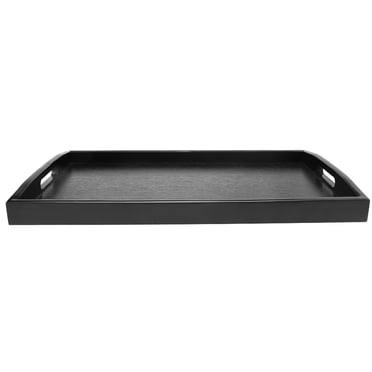 Herwey Large Wood Serving tea Water Drinks Tray Wooden Breakfast Tea Serving Tray With Handle, Serving tea Tray,Serving Tray