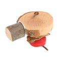 thumbnail image 2 of Perchoir de Cage à Oiseaux, Plateforme Ronde en Bois Naturel Résistante aux Morsures pour Oiseaux, 2 of 8