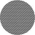 thumbnail image 1 of Ahgly Company Tapis d'Intérieur Lavables en Machine, Ronds Transitionnels, Zone Grise, 7' Ronds, 1 of 7