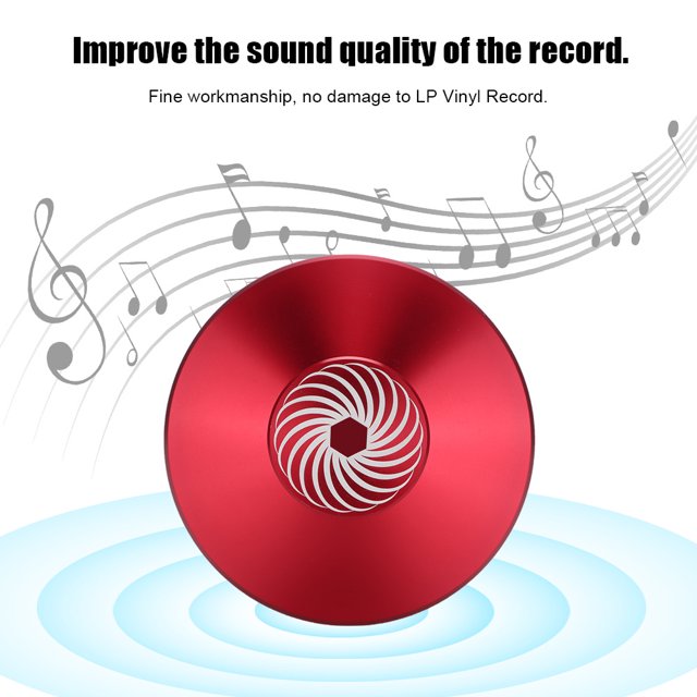 Record Audio Disc Turntable Stabilizer Clamp Aluminum Weight Clamp for Music Enthusiasts