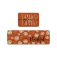 thumbnail image 1 of Rbaofujie 2 Pcs Kitchen Rugs and Mats for Floor Non-Slip Backing Mat Kitchen Decor Kitchen Rug Decor 16x24in+16x48in Party Decorations, 1 of 6