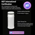 thumbnail image 3 of Survival Water Filter Reliable For Camping Hiking Survival Water Purification, 3 of 8