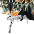 thumbnail image 1 of Chroming Brass Practical  Applicability Beer Faucet, Keg Faucet, for Distributing Beer or Beverages Bars,Pubs, 1 of 8