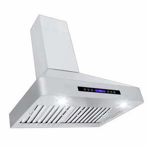 Proline 36-Inch Sous le capot du Cabinet Range Hood, 900 Cfm, acier inoxydable, lumières à LED, moteur à souffleur ultra-Quiet, 4 Vitesse, 3-Year Garantie, Filtres à lave-vaisselle, Pljw 130.36, Hotte de cuisine