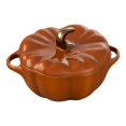 thumbnail image 1 of STAUB Ceramique 700 ml Ceramic Pumpkin Cocotte, Cinnamon, 1 of 11
