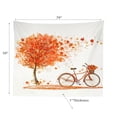 thumbnail image 2 of IH Casa Decor Polyester Backdrop 59" X 79" Bicycle Tree, 2 of 2