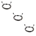 thumbnail image 2 of Decodeary Stackable Collection Bracelet For Men And Women Natural Gemstones Beads Minimalist Bracelet For Women Beads Bracelet Black dragon pattern 3Set, 2 of 6