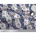 thumbnail image 3 of Soimoi Rayon Fabric Leaves & Flower Floral Fabric Prints By Yard 42 Inch Wide, 3 of 3
