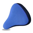 thumbnail image 1 of Bicycle Comfort Saddle Cover Soft Breathable Bike Saddle Cushion Cover Dark Blue, 1 of 9