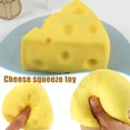 thumbnail image 2 of 1x Squeeze Cheese Toy Cheese Cup Pinch Creative Sensory Toy GX X5S8, 2 of 9