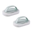thumbnail image 1 of Oleegame 2PC Trashcans For Bedroom Household Kitchen Tile Brush With Handle Kitchen Brush Pot Cleaning Brush Blue, 1 of 2