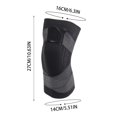 thumbnail image 1 of LSLJS Knee Compression Sleeve - Nylon Breathable Knee Pads Running Knee Pads Strap Compression Knit Sports Knee Pads, Knee Protector, 1 of 1