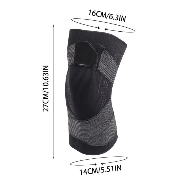 LSLJS Knee Compression Sleeve - Nylon Breathable Knee Pads Running Knee Pads Strap Compression Knit Sports Knee Pads, Knee Protector