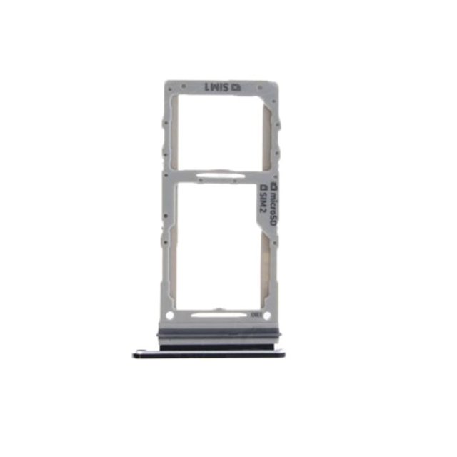 Esource Parts Samsung Galaxy Note 10+ Micro SD Sim Card Tray Aura Black