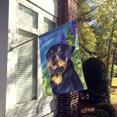 thumbnail image 2 of Carolines Treasures SS1026CHF Rottweiler Canvas Flag - House Size- 28 x 40 in., 2 of 4